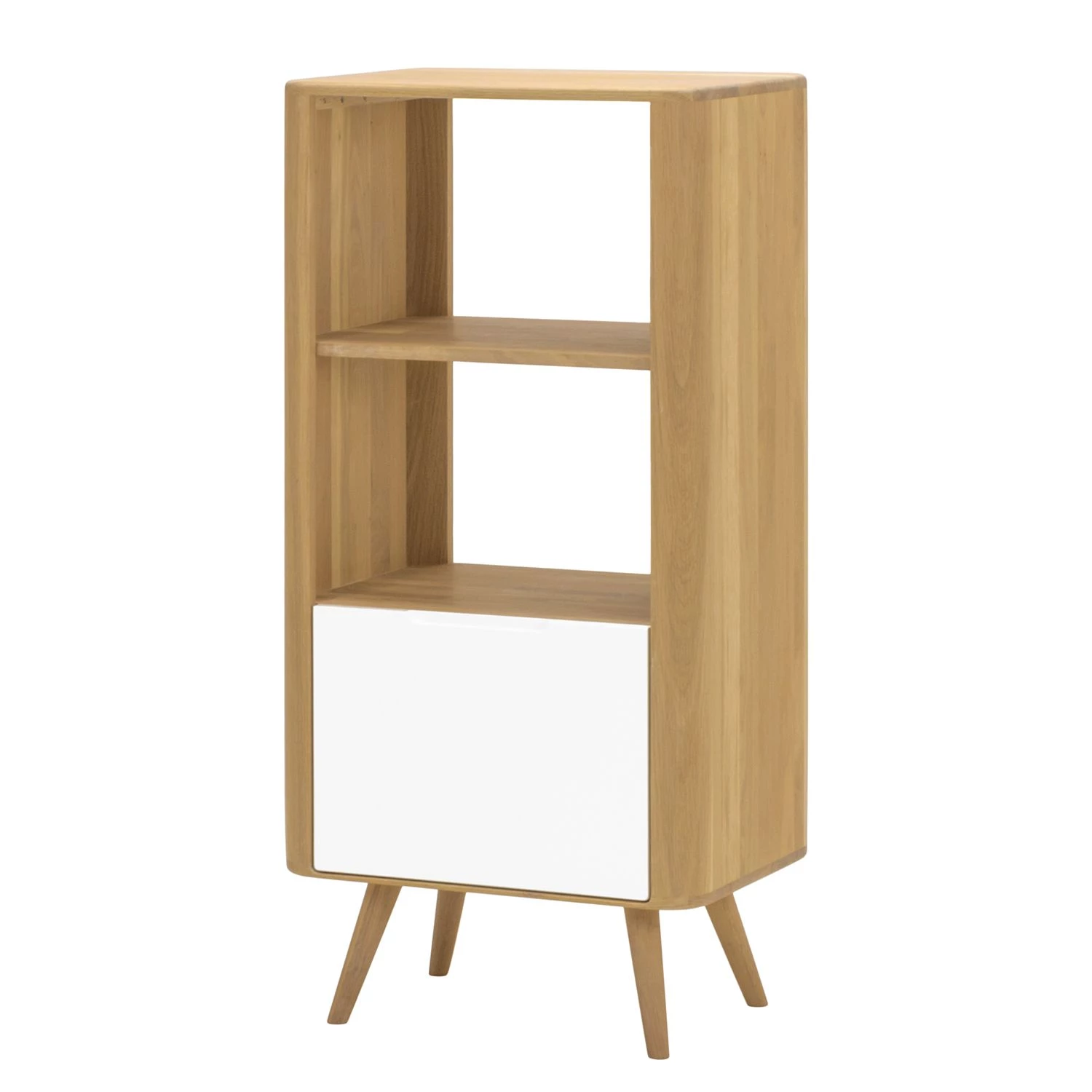 Studio Copenhagen Étagère Loca - Partiellement en chêne sauvage massif - Hauteur : 125 cm 3 Studio Copenhagen Étagère Loca - Partiellement en chêne sauvage massif - Hauteur : 125 cm