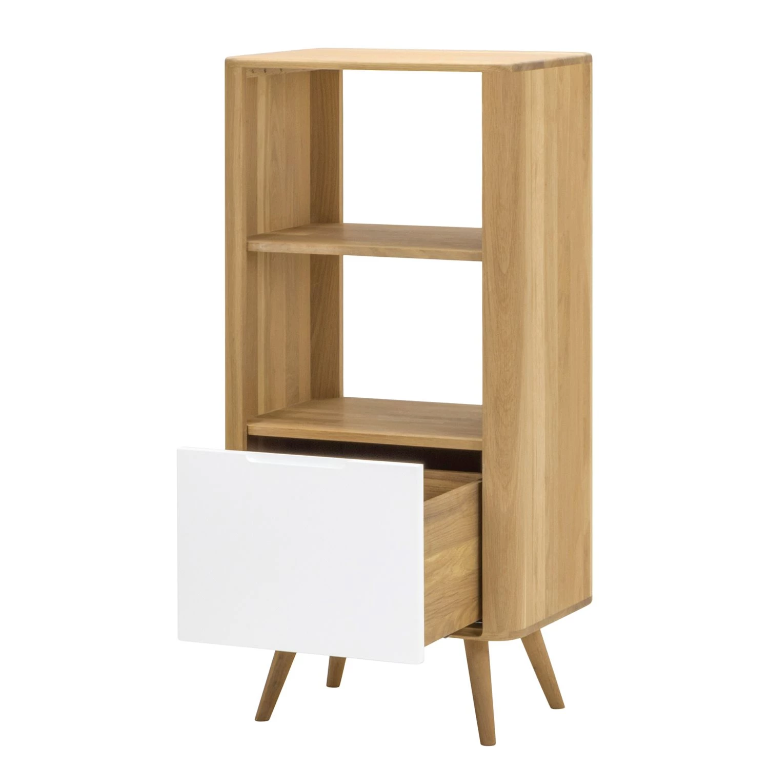 Studio Copenhagen Étagère Loca - Partiellement en chêne sauvage massif - Hauteur : 125 cm 10 Studio Copenhagen Étagère Loca - Partiellement en chêne sauvage massif - Hauteur : 125 cm – Image 8