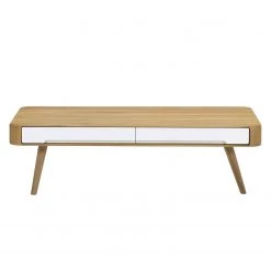 Studio Copenhagen Table basse Loca II - Chêne sauvage partiellement massif - Chêne sauvage / Blanc -Meubles de salon Soldes 1000005164 70 GALLERYIMAGES P000000001000005164