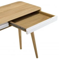 Studio Copenhagen Console Loca - Chêne sauvage partiellement massif - Blanc / Chêne sauvage -Meubles de salon Soldes 1000005214 150 GALLERYIMAGES P000000001000005214