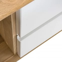 Studio Copenhagen Buffet Loca I - Chêne sauvage massif - Blanc / Chêne sauvage - Largeur : 180 cm 27 Studio Copenhagen Buffet Loca I - Chêne sauvage massif - Blanc / Chêne sauvage - Largeur : 180 cm -Meubles de salon Soldes 1000005255 120 GALLERYIMAGES P000000001000005255