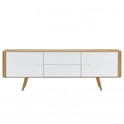 Studio Copenhagen Buffet Loca I - Chêne sauvage massif - Blanc / Chêne sauvage - Largeur : 180 cm 19 Studio Copenhagen Buffet Loca I - Chêne sauvage massif - Blanc / Chêne sauvage - Largeur : 180 cm -Meubles de salon Soldes 1000005255 30 GALLERYIMAGES P000000001000005255