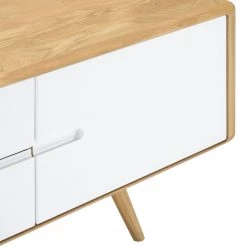 Studio Copenhagen Buffet Loca I - Chêne sauvage massif - Blanc / Chêne sauvage - Largeur : 180 cm 24 Studio Copenhagen Buffet Loca I - Chêne sauvage massif - Blanc / Chêne sauvage - Largeur : 180 cm -Meubles de salon Soldes 1000005255 80 GALLERYIMAGES P000000001000005255