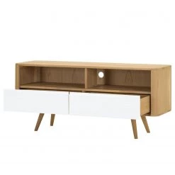 Studio Copenhagen Meuble TV Loca IV - Blanc / Chêne sauvage clair 19 Studio Copenhagen Meuble TV Loca IV - Blanc / Chêne sauvage clair -Meubles de salon Soldes 1000005416 50 GALLERYIMAGES P000000001000005416