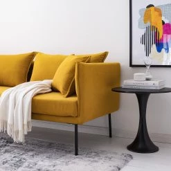 Studio Copenhagen Canapé Bayboro Tissu (2,5 places) - Moutarde 27 Studio Copenhagen Canapé Bayboro Tissu (2,5 places) - Moutarde -Meubles de salon Soldes 1000005824 201127 16482700003 DETAILS P000000001000005824