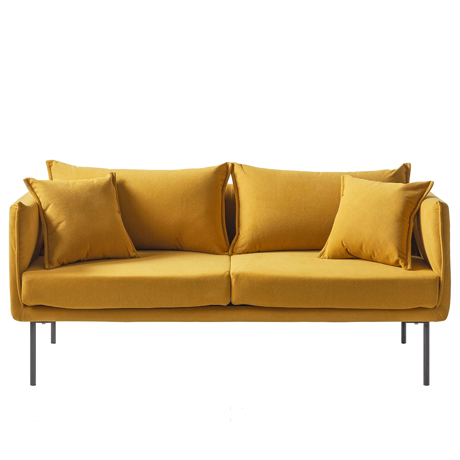 Studio Copenhagen Canapé Bayboro Tissu (2,5 places) - Moutarde 6 Studio Copenhagen Canapé Bayboro Tissu (2,5 places) - Moutarde – Image 4