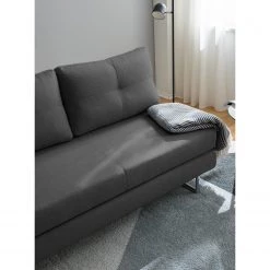 Fredriks Canapé convertible Newheaven Tissu - Tissu Lyn: Gris foncé 45 Fredriks Canapé convertible Newheaven Tissu - Tissu Lyn: Gris foncé -Meubles de salon Soldes 1000006727 201201 16505200004 DETAILS P000000001000006727