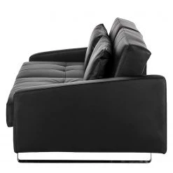 Loftscape Canapé convertible Club - Imitation cuir - Noir 18 Loftscape Canapé convertible Club - Imitation cuir - Noir -Meubles de salon Soldes 1000007585 200224 15342500036 DETAILS P000000001000007585