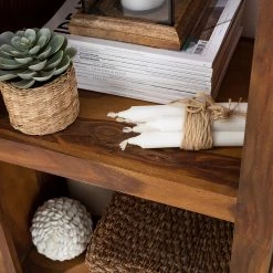 Ars Natura Etagère Ohio - Sheesham massif -Meubles de salon Soldes 1000008737 210518 15225400021 DETAILS P000000001000008737