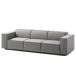 Canapé Kinx (3 places) Tissu - Tissu Milan : Gris clair 24 Canapé Kinx (3 places) Tissu - Tissu Milan : Gris clair -Meubles de salon Soldes 1000011529 180619 15564556 GALLERYIMAGES P000000001000011529