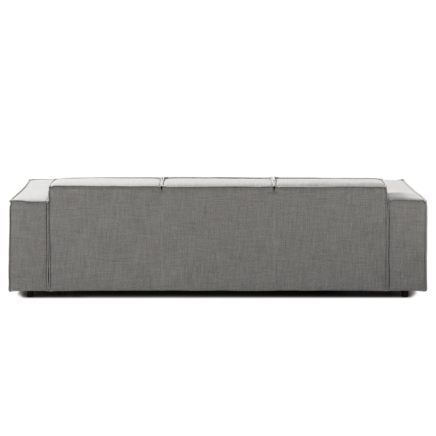 Canapé Kinx (3 places) Tissu - Tissu Milan : Gris clair 10 Canapé Kinx (3 places) Tissu - Tissu Milan : Gris clair – Image 8