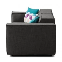 Canapé Kinx (2 places) - Tissu Milan : Anthracite - Sans fonction -Meubles de salon Soldes 1000011644 180619 155715205 GALLERYIMAGES P000000001000011644