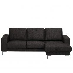 Fredriks Canapé d’angle Summer - Tissu Madu: Noir - Méridienne courte à droite (vue de face) - Sans fonction couchage -Meubles de salon Soldes 1000012446 210503 10320500011 DETAILS P000000001000012446