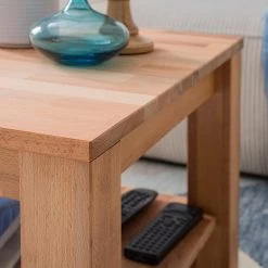 Ars Natura Table basse NaiaWood I - Duramen de hêtre massif -Meubles de salon Soldes 1000012697 190925 14031800007 DETAILS P000000001000012697