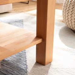 Ars Natura Table basse Naia II - Duramen de hêtre massif -Meubles de salon Soldes 1000012698 190228 10121800010 GALLERYIMAGES P000000001000012698