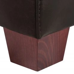 Maison Belfort Fauteuil Fragola - Cuir véritable Marron foncé 19 Maison Belfort Fauteuil Fragola - Cuir véritable Marron foncé -Meubles de salon Soldes 1000015216 210901 14170900028 DETAILS P000000001000015216