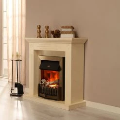 Montreux Cheminée électrique Washington - Crème / Beige marbré 15 Montreux Cheminée électrique Washington - Crème / Beige marbré -Meubles de salon Soldes 1000017424 220614 021 MOOD DETAILS P000000001000017424 mood