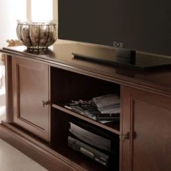 Montreux Meuble TV Materro - Tulipier partiellement massif - Teinté et verni à l'ancienne 27 Montreux Meuble TV Materro - Tulipier partiellement massif - Teinté et verni à l'ancienne -Meubles de salon Soldes 1000017480 120 GALLERYIMAGES P000000001000017480