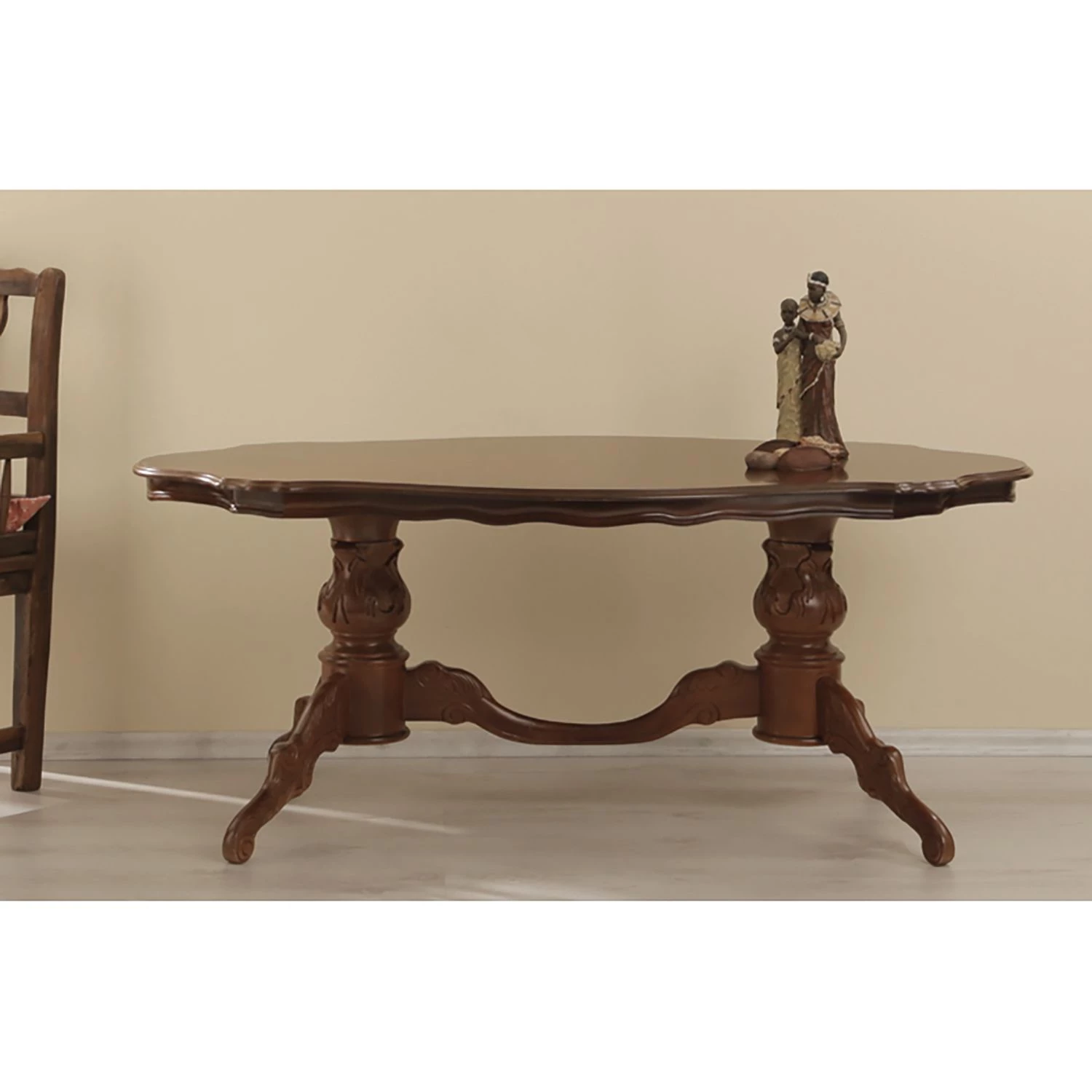 Montreux Table basse Romano III - Hêtre partiellement massif - Teinté et verni à l'ancienne 5 Montreux Table basse Romano III - Hêtre partiellement massif - Teinté et verni à l'ancienne – Image 3