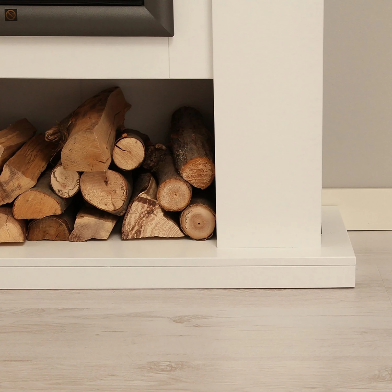 Montreux Cheminée électrique Marilyn - Blanc brillant - Verni 11 Montreux Cheminée électrique Marilyn - Blanc brillant - Verni – Image 9