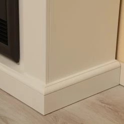 Montreux Cheminée électrique Osto - Vernis blanc brillant -Meubles de salon Soldes 1000017536 220614 061 DETAILS P000000001000017536