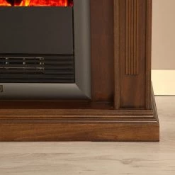 Montreux Cheminée électrique Abda - Marron colonial 19 Montreux Cheminée électrique Abda - Marron colonial -Meubles de salon Soldes 1000017548 220614 053 DETAILS P000000001000017548