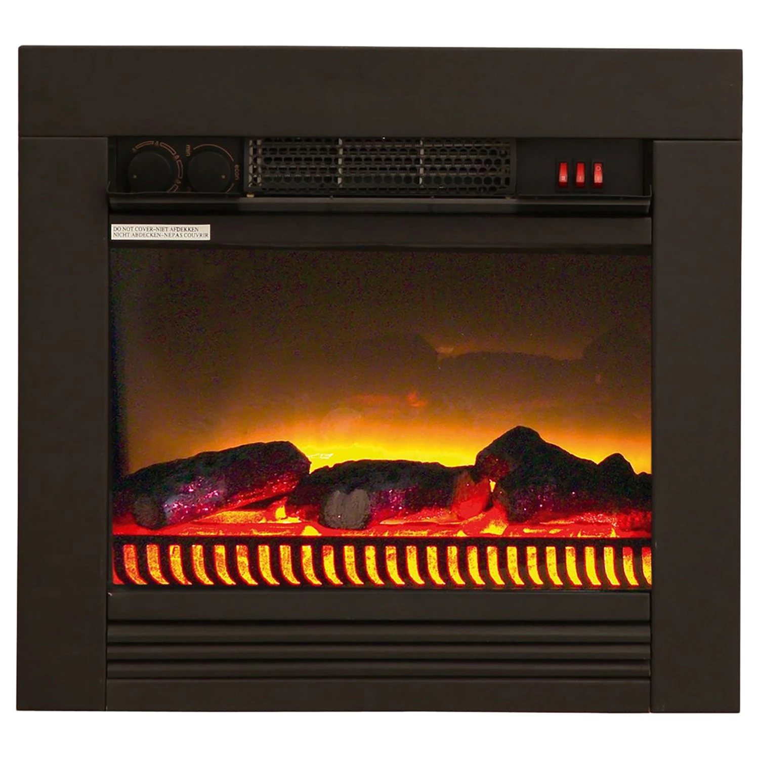 Montreux Cheminée électrique Shad - Blanc crème 7 Montreux Cheminée électrique Shad - Blanc crème – Image 5