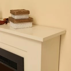 Montreux Cheminée électrique Shad - Blanc crème 23 Montreux Cheminée électrique Shad - Blanc crème -Meubles de salon Soldes 1000017570 220614 050 DETAILS P000000001000017570