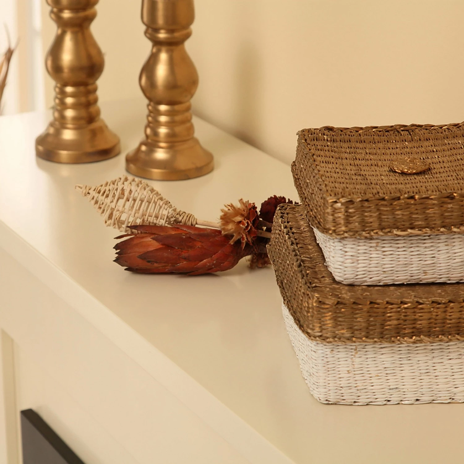 Montreux Cheminée électrique Shad - Blanc crème 11 Montreux Cheminée électrique Shad - Blanc crème – Image 9