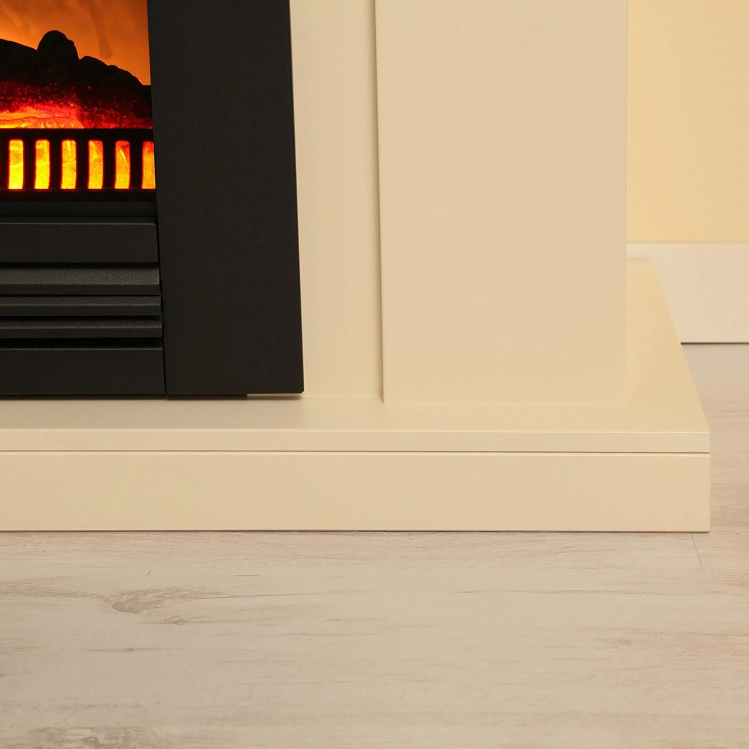 Montreux Cheminée électrique Shad - Blanc crème 18 Montreux Cheminée électrique Shad - Blanc crème – Image 16