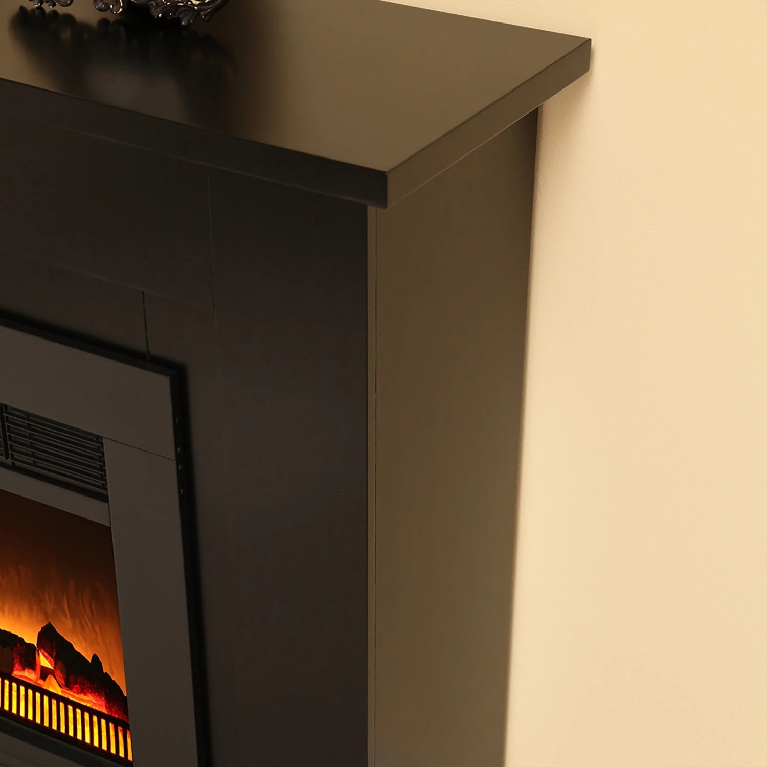 Montreux Cheminée électrique Shanghai - Verni noir mat et soyeux, anthracite 13 Montreux Cheminée électrique Shanghai - Verni noir mat et soyeux, anthracite – Image 11