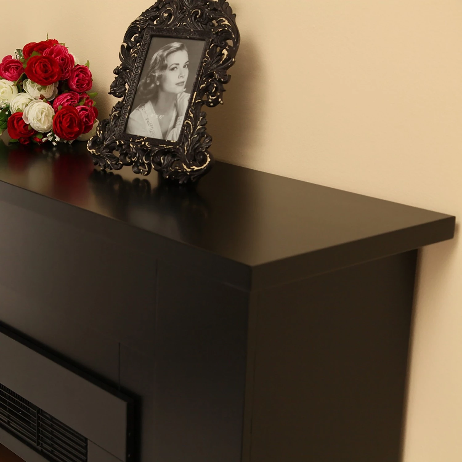 Montreux Cheminée électrique Shanghai - Verni noir mat et soyeux, anthracite 14 Montreux Cheminée électrique Shanghai - Verni noir mat et soyeux, anthracite – Image 12