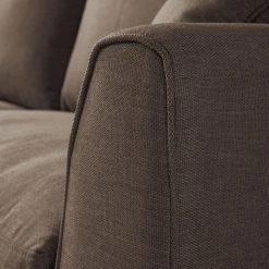 Fredriks Canapé d'angle Crotto Tissu - Expresso - Méridienne courte à gauche (vue de face) -Meubles de salon Soldes 1000019965 190710 11190800019 DETAILS P000000001000019965