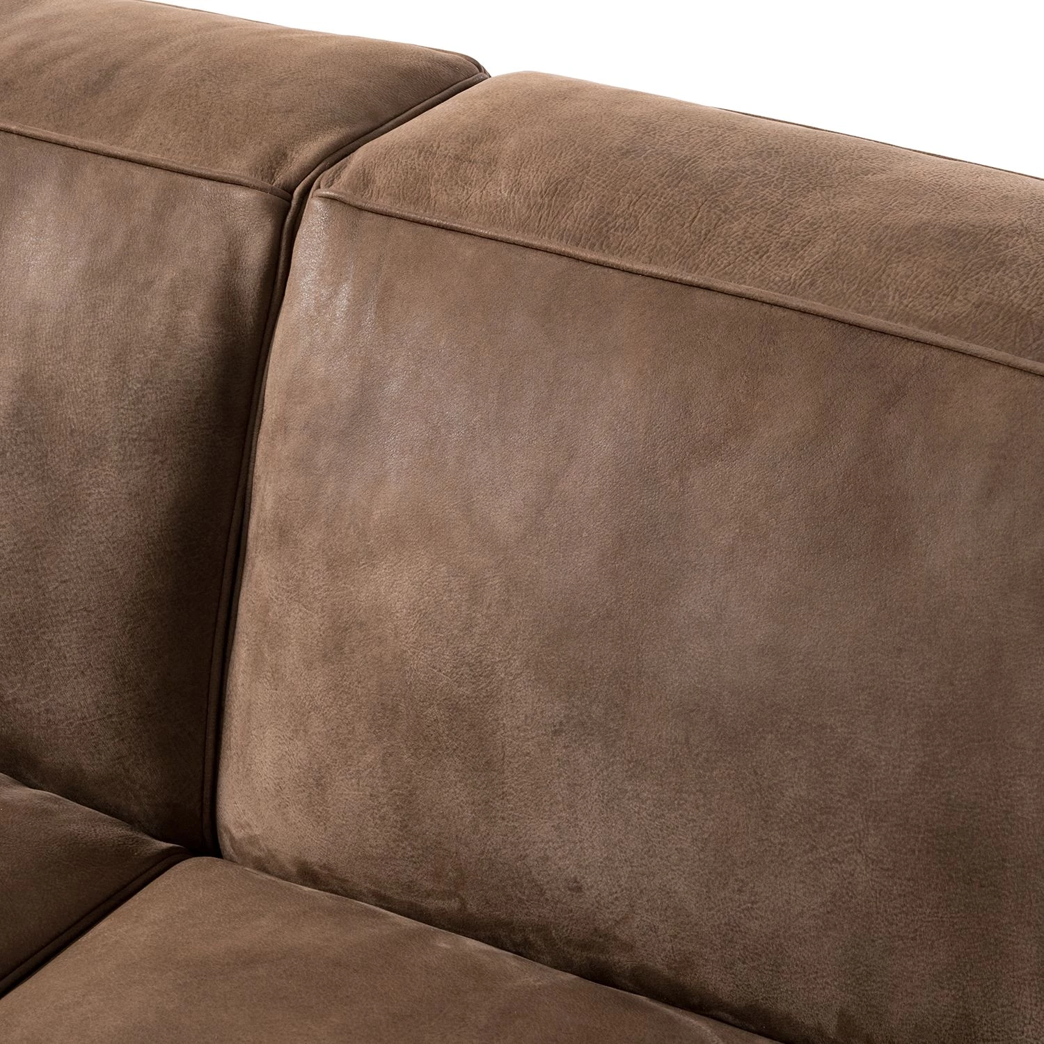 Ars manufacti Canapé Pentre (3 places) Cuir véritable - Nougat 15 Ars manufacti Canapé Pentre (3 places) Cuir véritable - Nougat – Image 13