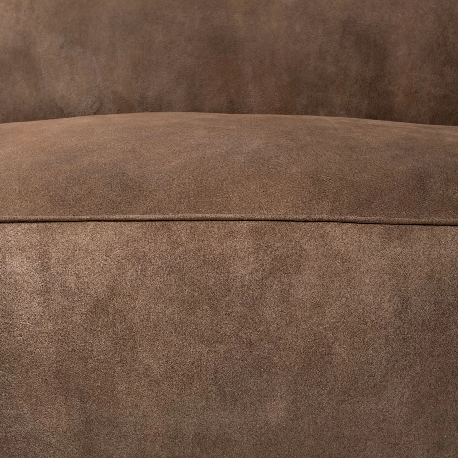 Ars manufacti Canapé Pentre (3 places) Cuir véritable - Nougat 16 Ars manufacti Canapé Pentre (3 places) Cuir véritable - Nougat – Image 14