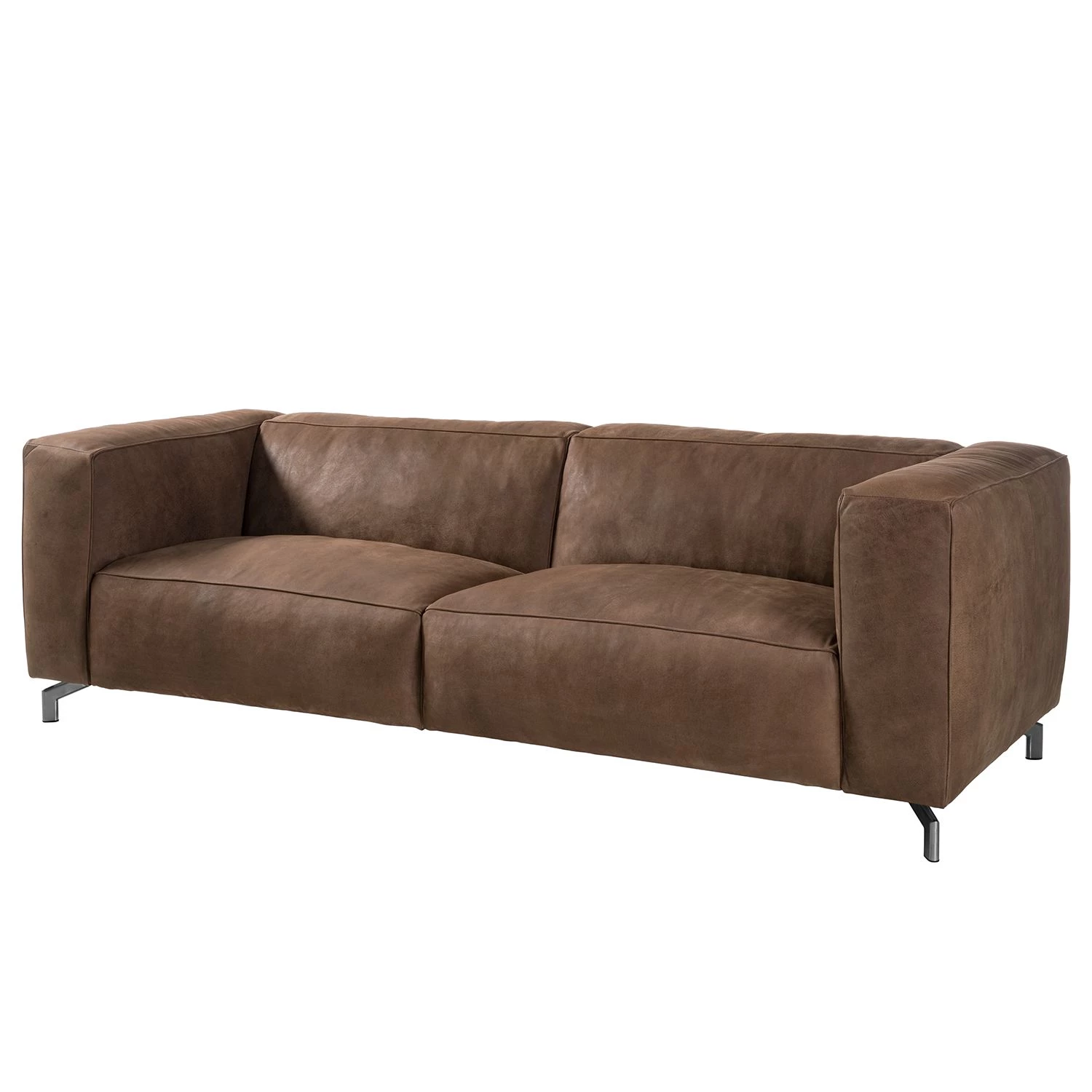 Ars manufacti Canapé Pentre (3 places) Cuir véritable - Nougat 3 Ars manufacti Canapé Pentre (3 places) Cuir véritable - Nougat