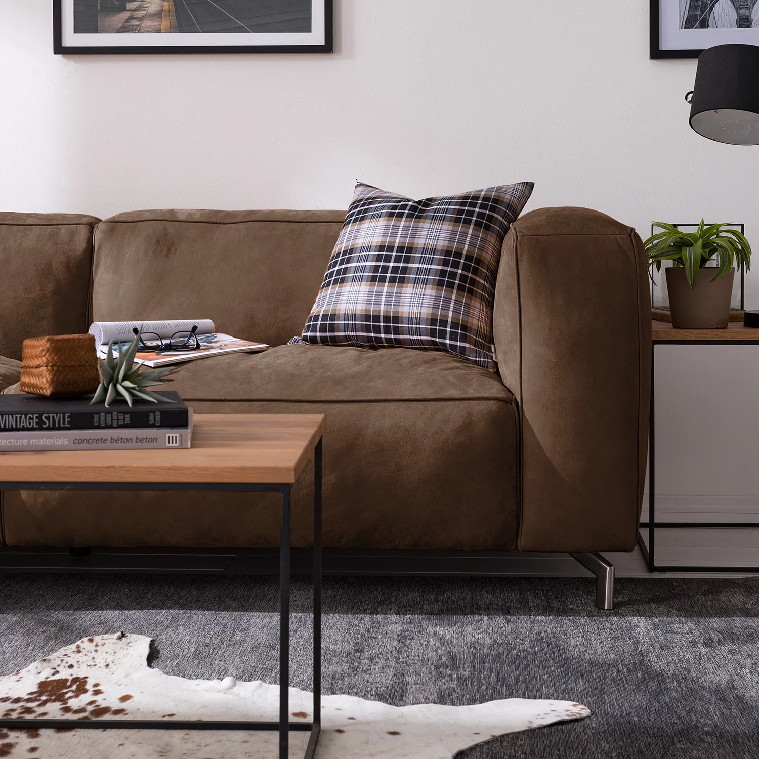 Ars manufacti Canapé Pentre (3 places) Cuir véritable - Nougat 21 Ars manufacti Canapé Pentre (3 places) Cuir véritable - Nougat – Image 19