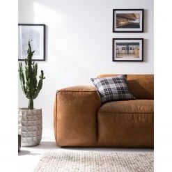 Ars manufacti Grand canapé Burrill Aspect cuir vieilli - Cognac 19 Ars manufacti Grand canapé Burrill Aspect cuir vieilli - Cognac -Meubles de salon Soldes 1000020145 190619 17375100006 GALLERYIMAGES P000000001000020145