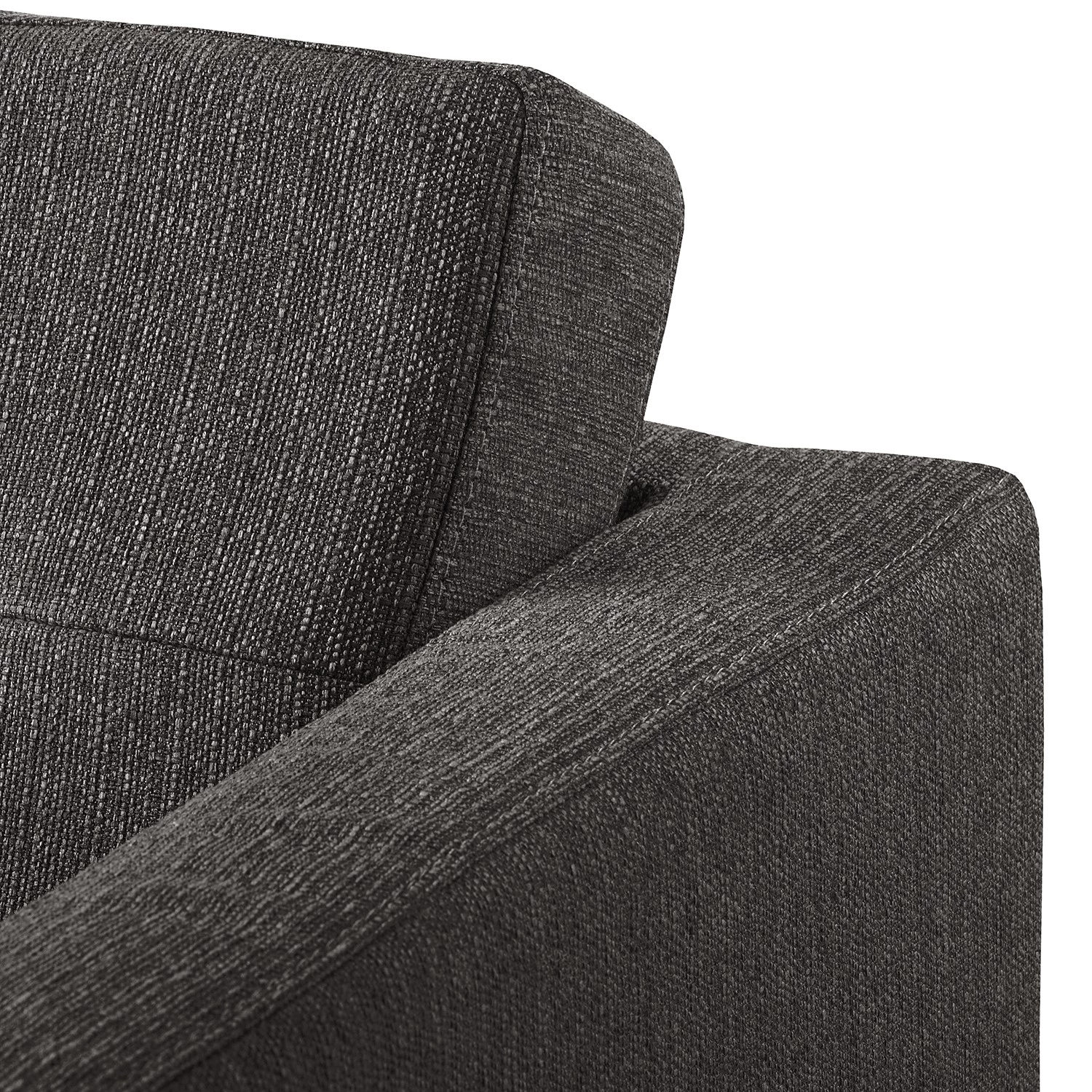 Norrwood Canapé Croom I (3 places) - Microfibre - Tissu Polia: Gris foncé 7 Norrwood Canapé Croom I (3 places) - Microfibre - Tissu Polia: Gris foncé – Image 5