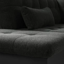 Fredriks Canapé panoramique Puntiro I - Tissu - Cuir synthétique Lilo / Tissu structuré Satur: Noit / Anthracite - Méridienne courte à droite / longue à gauche (vue de face) 59 Fredriks Canapé panoramique Puntiro I - Tissu - Cuir synthétique Lilo / Tissu structuré Satur: Noit / Anthracite - Méridienne courte à droite / longue à gauche (vue de face) -Meubles de salon Soldes 1000021539 210614 18402000105 DETAILS P000000001000021539