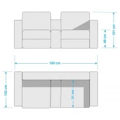 Modoform Fauteuil de cinéma Mendis (2 places) - Imitation cuir - Noir 67 Modoform Fauteuil de cinéma Mendis (2 places) - Imitation cuir - Noir -Meubles de salon Soldes 1000027315 201130 13573500241 SKETCH DETAILS P000000001000027315 sketch