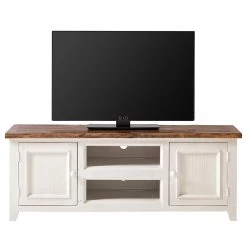 Maison Belfort Meuble TV Balignton - Pin massif - Blanc 13 Maison Belfort Meuble TV Balignton - Pin massif - Blanc -Meubles de salon Soldes 1000027363 211116 12444400044 DETAILS P000000001000027363