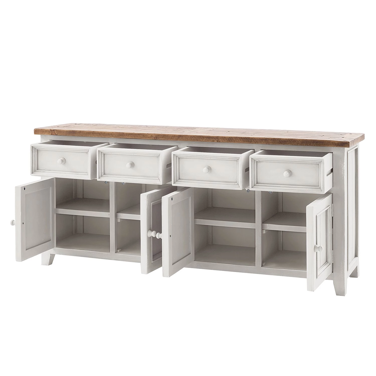 Maison Belfort Buffet Balignton II - Blanc 4 Maison Belfort Buffet Balignton II - Blanc – Image 2