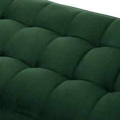 Eva Padberg Collection Canapé d'angle LAONA - Velours Pauno: Vert foncé - Méridienne courte à droite (vue de face) - Avec repose-pieds 34 Eva Padberg Collection Canapé d'angle LAONA - Velours Pauno: Vert foncé - Méridienne courte à droite (vue de face) - Avec repose-pieds -Meubles de salon Soldes 1000032242 200603 12035100242 DETAILS P000000001000032242