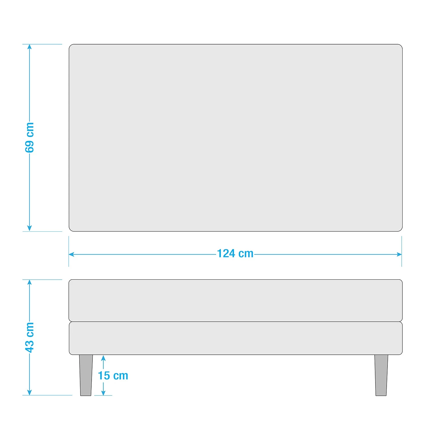 Eva Padberg Collection Banquette LAONA - Velours Pauno: Pétrole 13 Eva Padberg Collection Banquette LAONA - Velours Pauno: Pétrole – Image 11