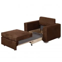 Mooved Fauteuil convertible Latina IV - Aspect cuir - Marron -Meubles de salon Soldes 1000034524 211221 092048000113 DETAILS P000000001000034524