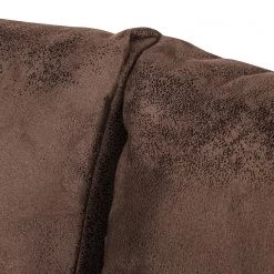 Mooved Canapé convertible Latina - Aspect cuir vieilli - Marron foncé - Largeur : 170 cm -Meubles de salon Soldes 1000034583 211221 092049000160 DETAILS P000000001000034583