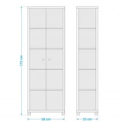Fredriks Vitrine Exhibit II - Avec éclairage LED - Verre clair / Noir Eclairage fourni 11 Fredriks Vitrine Exhibit II - Avec éclairage LED - Verre clair / Noir Eclairage fourni -Meubles de salon Soldes 1000036234 190621 12570100005 GALLERYIMAGES P000000001000036234