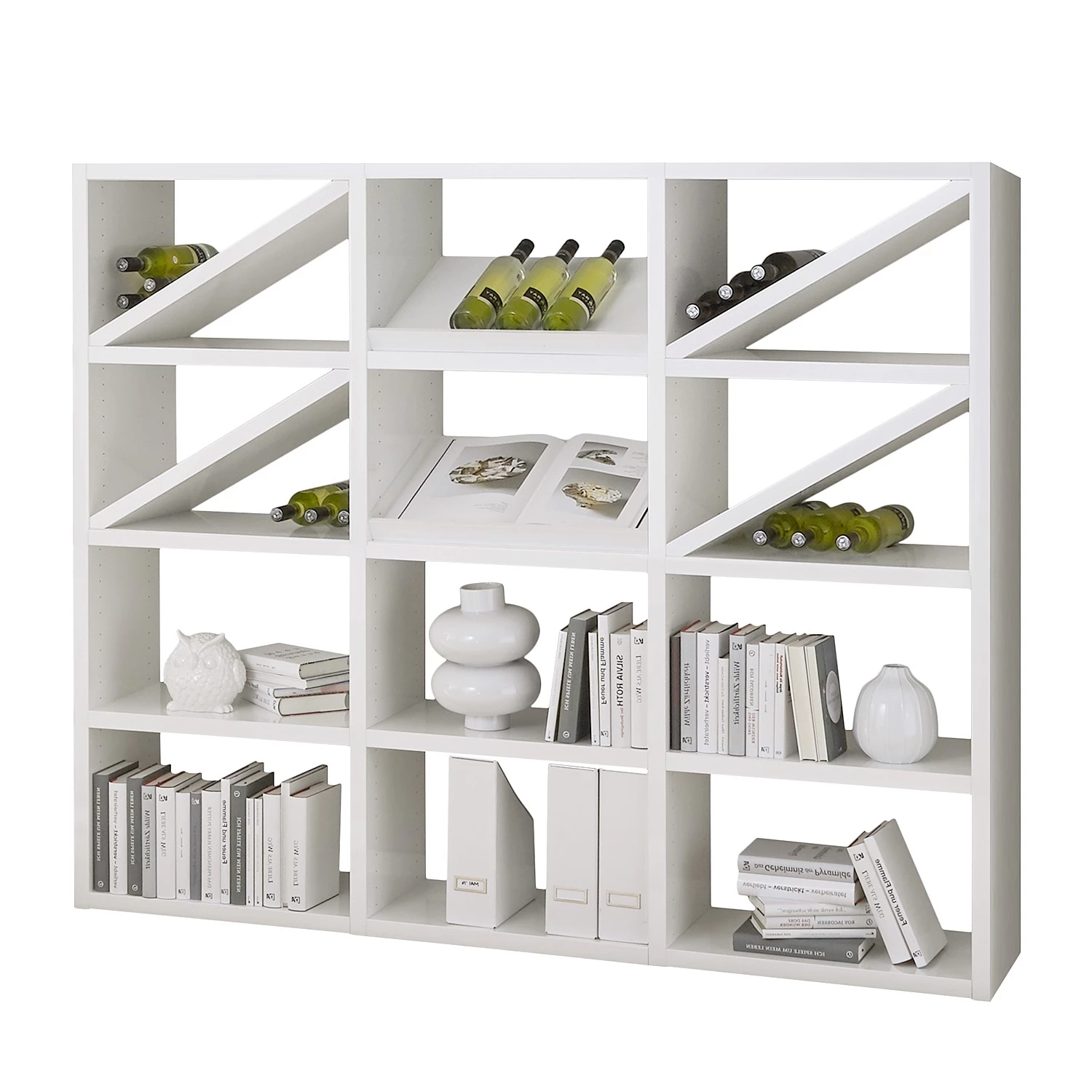 Fredriks Etagère Concept X - Blanc brillant 3 Fredriks Etagère Concept X - Blanc brillant