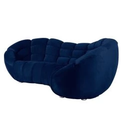 Jack & Alice Grand canapé Blair - Microfibre bleu -Meubles de salon Soldes 1000040427 220524 030 DETAILS P000000001000040427